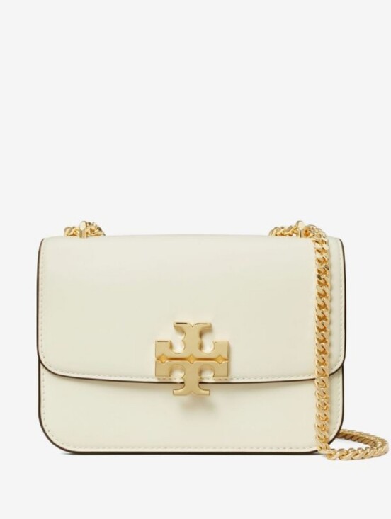Tory Burch Handbags - Tory Burch Eleanor Convertible White Leather Chain Shoulder Crossbody